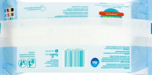 Pampers Baby Wipes, Complete Clean Baby Fresh Scented Wipe, Gently Cleans Head to Toe, 72 Total (1 Flip-Top Packs)
