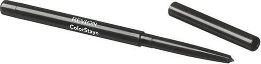 Revlon ColorStay Pencil Waterproof Eyeliner, 201 Black, 2 pack | Waterproof pencil eyeliner with built-in sharpener. Smudge-proof, long-lasting, intense matte color.