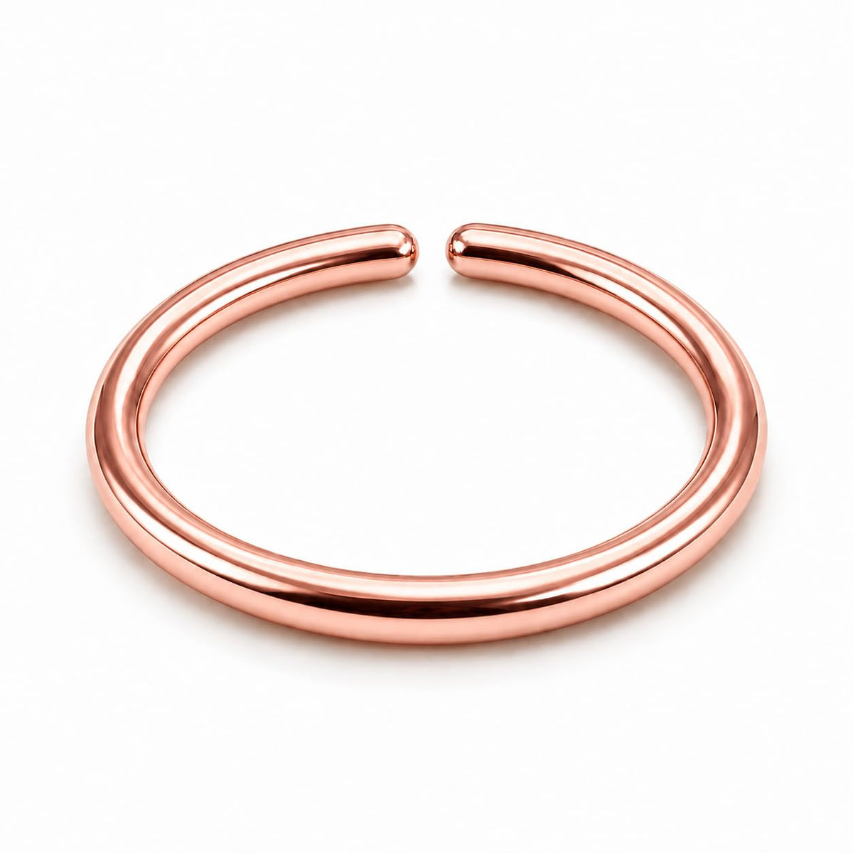 LUCKYJEWUS Small Thin Gold or Sterling Silver Nose Ring Hoop for Women, Tiny Nose Piercing jewelry