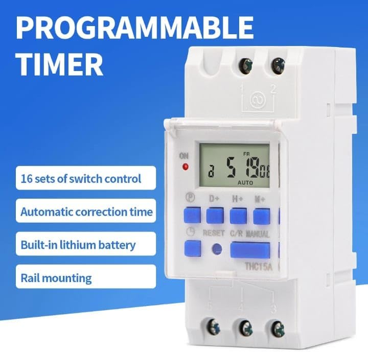 Digital Programmable Timer | Programmable Timer as per your daily routine ON/OFF