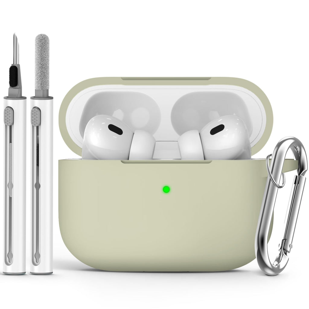 Ljusmicker for AirPods 5/4 Case (2026/2024) with Cleaner Kit,Midnight Blue
