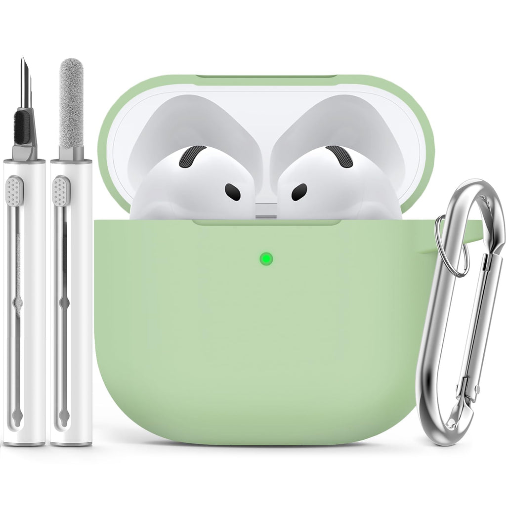 Ljusmicker for AirPods 5/4 Case (2026/2024) with Cleaner Kit,Midnight Blue