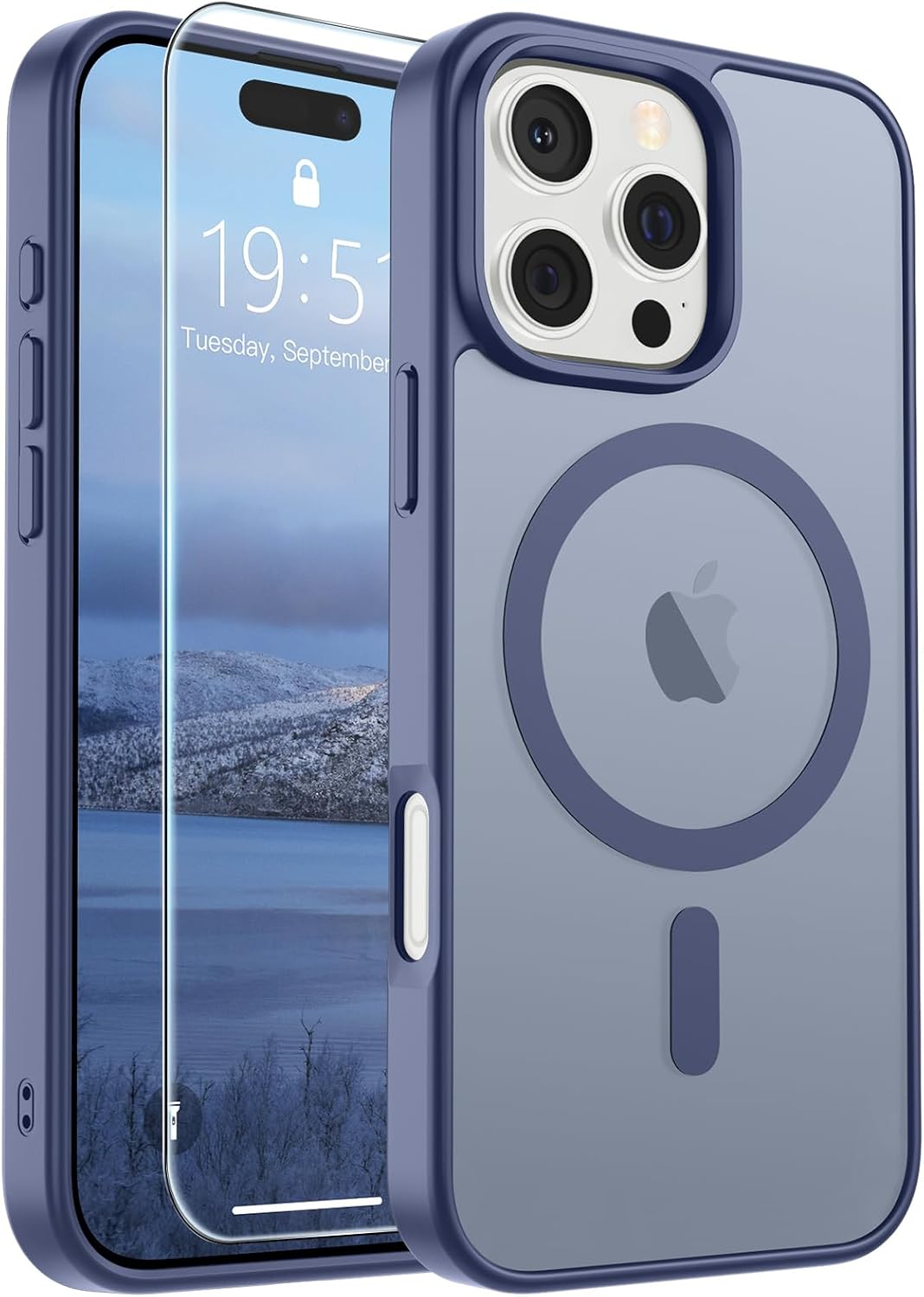 SUPFINE Magnetic for iPhone 16 Case Black