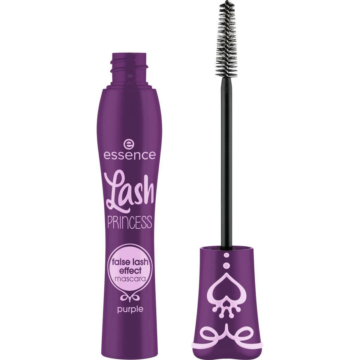 essence Lash Princess False Lash Effect Mascara, Black (Pack of 1) | Volumizing & Lengthening, Clump-Free Fiber Brush, Defines and Separates; Vegan, Cruelty Free, Paraben Free, Oil Free