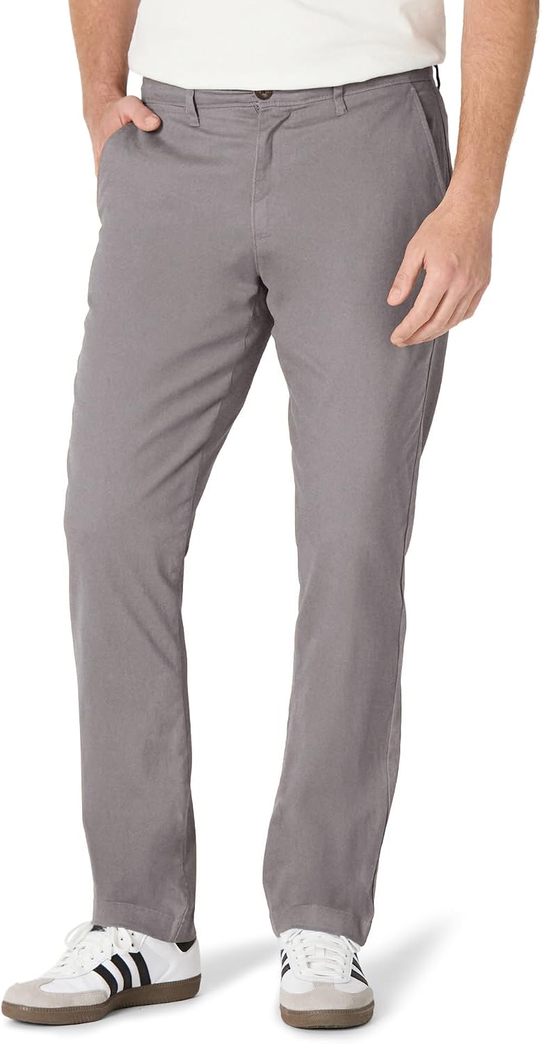 Amazon Essentials Men's Athletic-Fit Stretch Chino Pants, Casual Business Wear