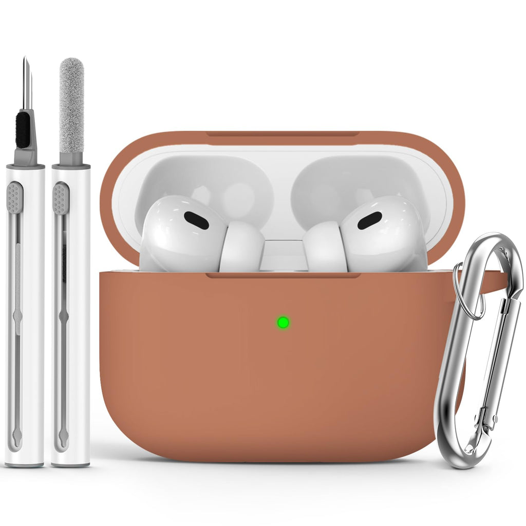 Ljusmicker for AirPods 5/4 Case (2026/2024) with Cleaner Kit,Midnight Blue