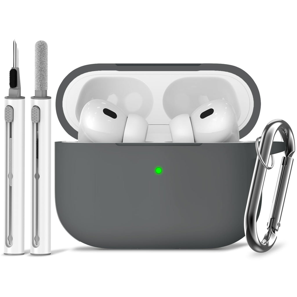 Ljusmicker for AirPods 5/4 Case (2026/2024) with Cleaner Kit,Midnight Blue