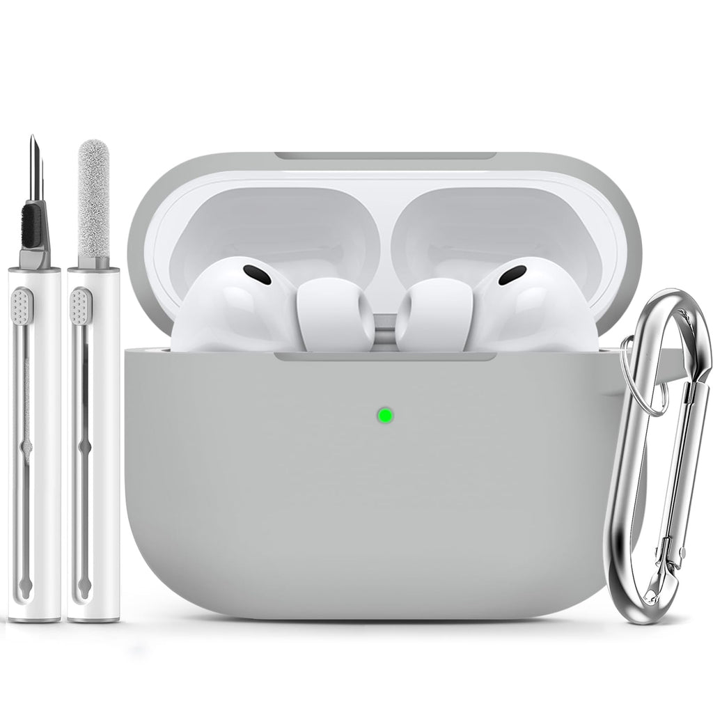 Ljusmicker for AirPods 5/4 Case (2026/2024) with Cleaner Kit,Midnight Blue