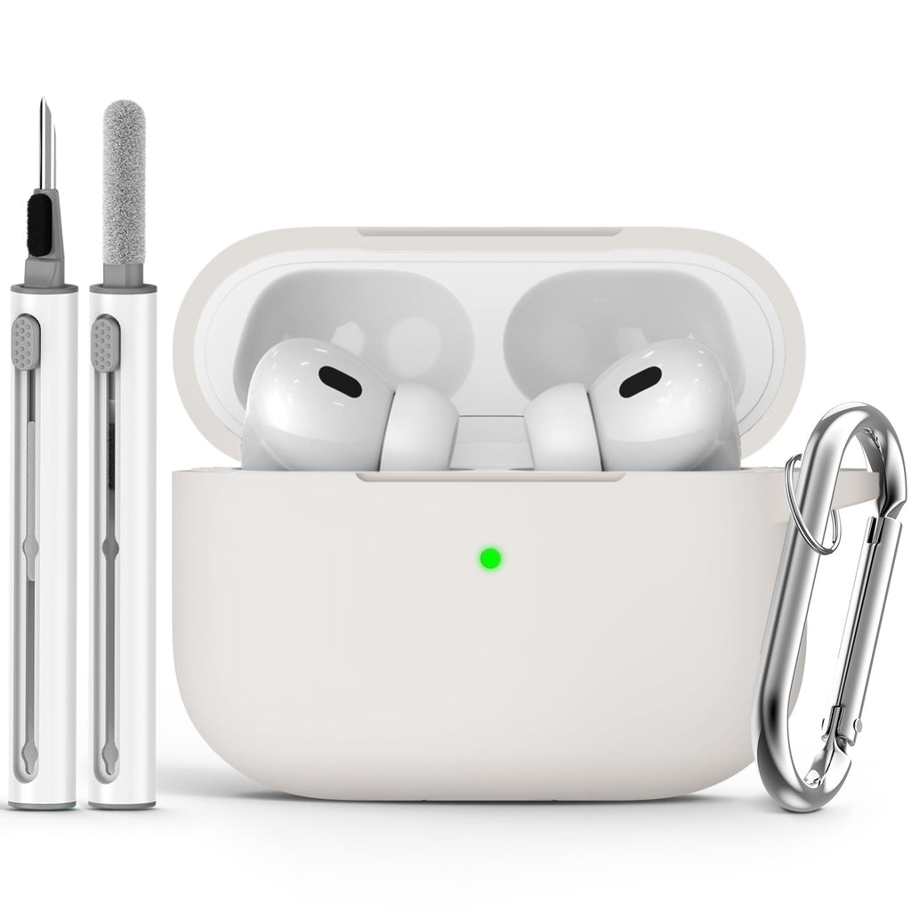 Ljusmicker for AirPods 5/4 Case (2026/2024) with Cleaner Kit,Midnight Blue