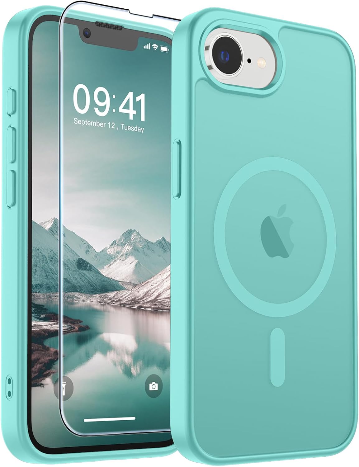 SUPFINE Magnetic for iPhone 16 Case Black
