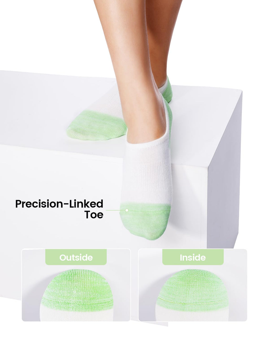 IDEGG Women & Men No Show Low Cut Anti‑Slip Casual Sports Running Socks