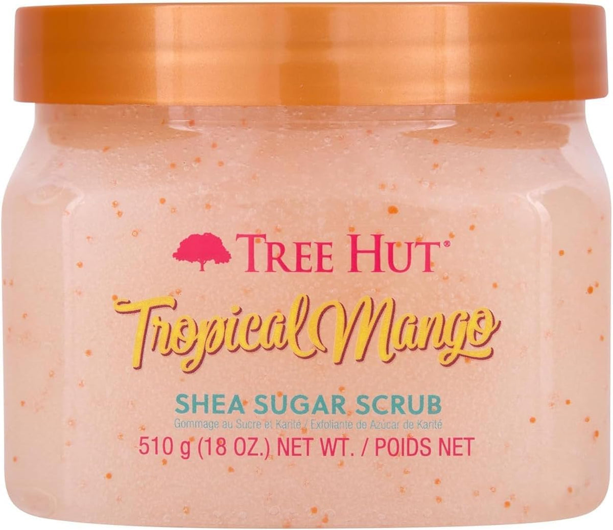 Tree Hut Body Scrub, Coco Colada, 18 Oz | Exfoliating & Hydrating Sugar Scrub with Shea Butter & Essential Oils, Smooth Skin, Body Exfoliator For All Skin Types