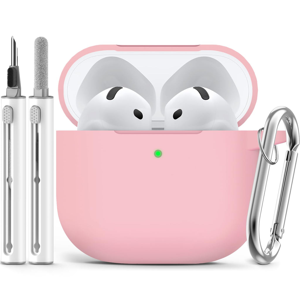 Ljusmicker for AirPods 5/4 Case (2026/2024) with Cleaner Kit,Midnight Blue