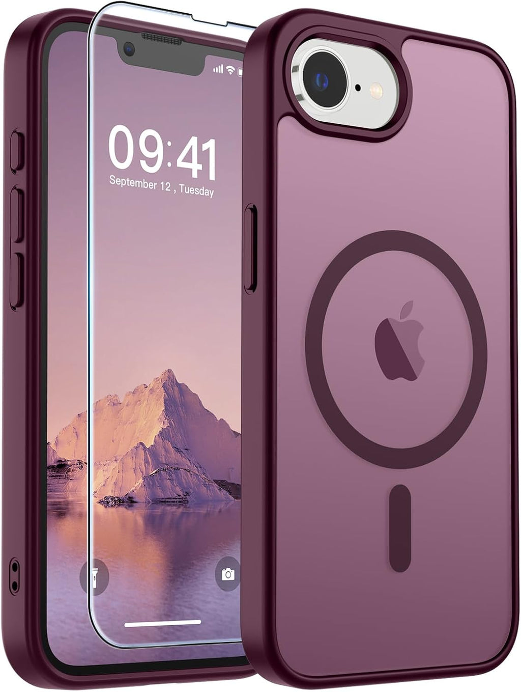 SUPFINE Magnetic for iPhone 16 Case Black
