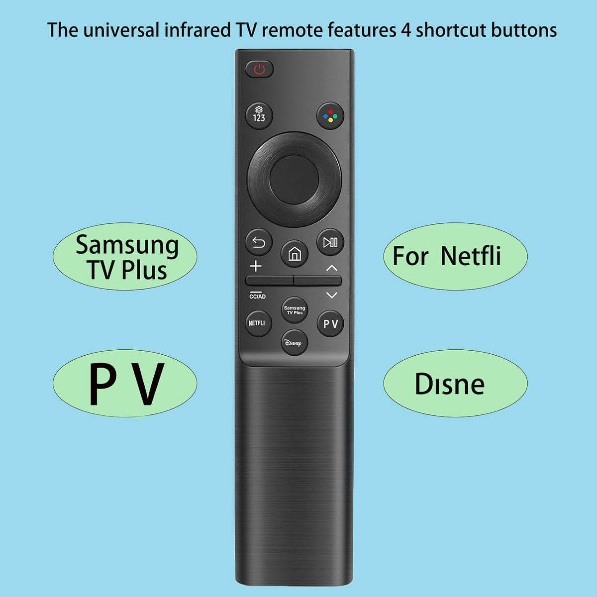 EONCHARM Universal Remote Control for All Samsung TV Compatible with All Samsung LCD LED HDTV 3D Smart TVs Models