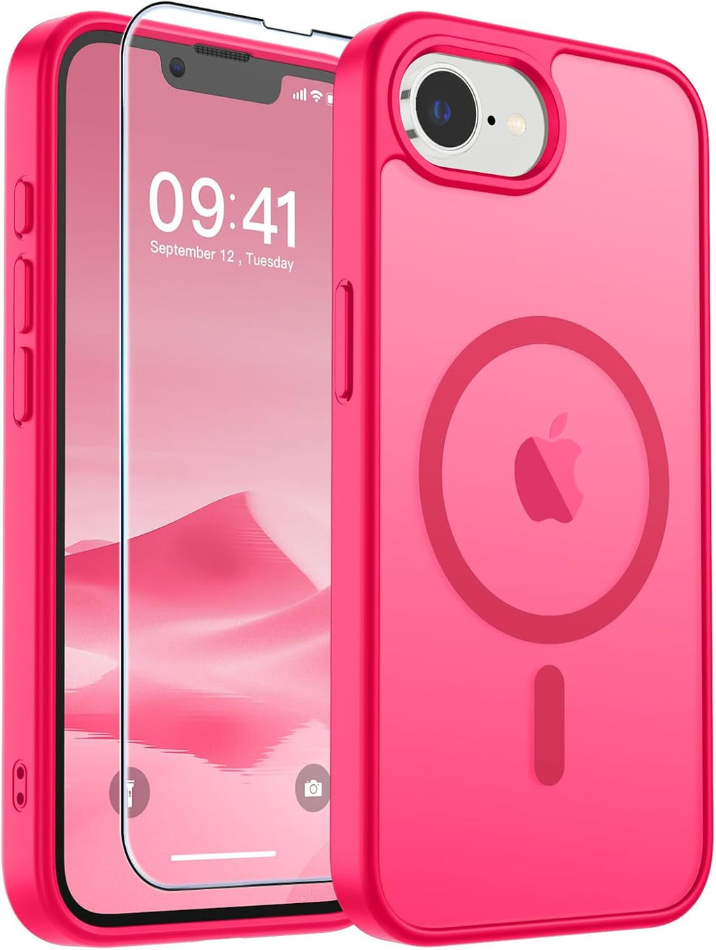 SUPFINE Magnetic for iPhone 16 Case Black