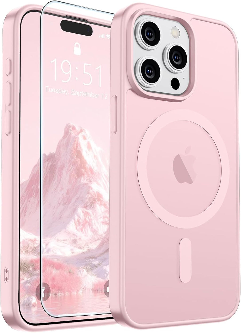 SUPFINE Magnetic for iPhone 16 Case Black