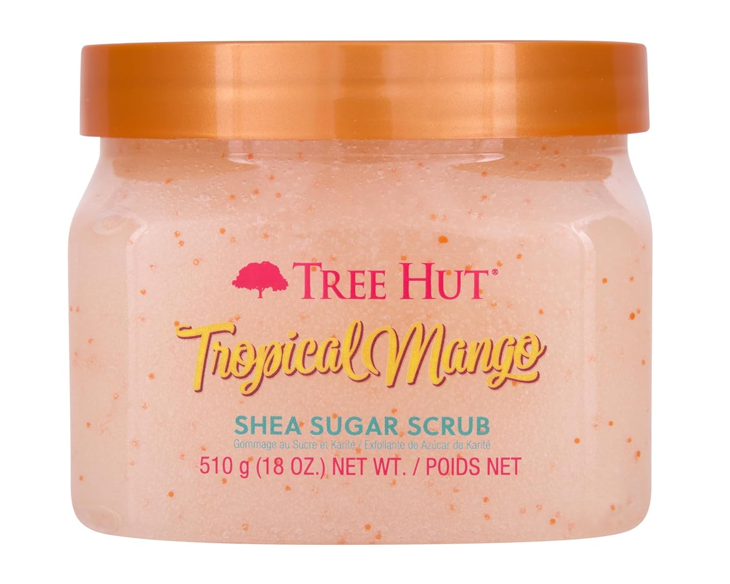 Tree Hut Body Scrub, Coco Colada, 18 Oz | Exfoliating & Hydrating Sugar Scrub with Shea Butter & Essential Oils, Smooth Skin, Body Exfoliator For All Skin Types