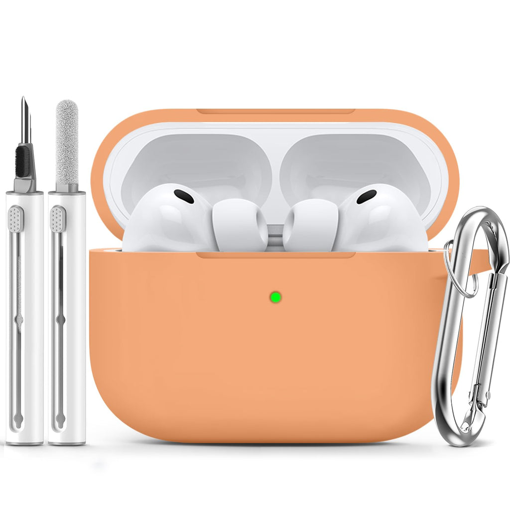 Ljusmicker for AirPods 5/4 Case (2026/2024) with Cleaner Kit,Midnight Blue