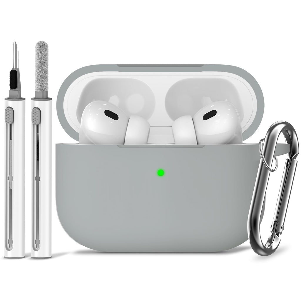 Ljusmicker for AirPods 5/4 Case (2026/2024) with Cleaner Kit,Midnight Blue