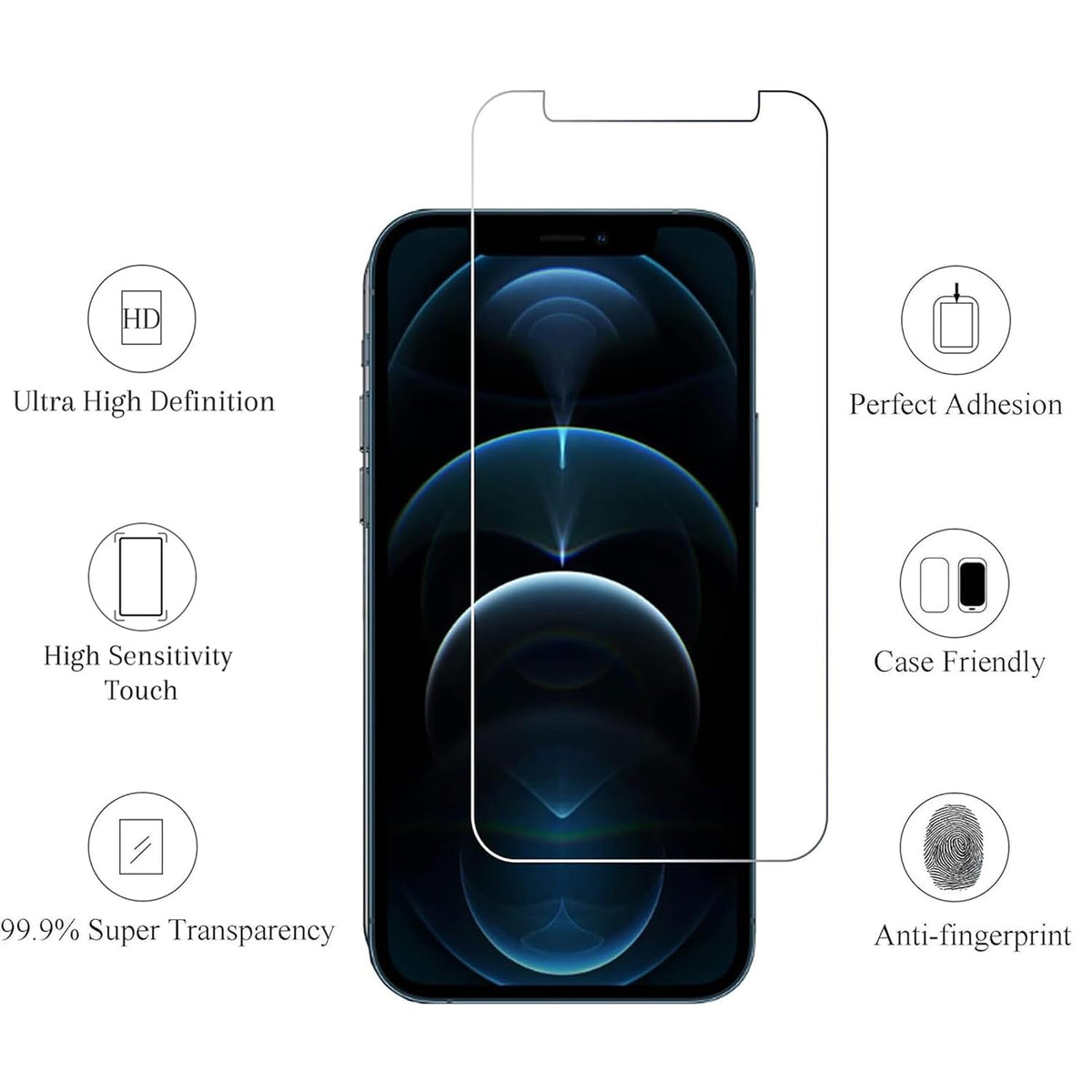 Ailun 3 Pack Screen Protector for iPhone 17e/16e/14/13/13 Pro
