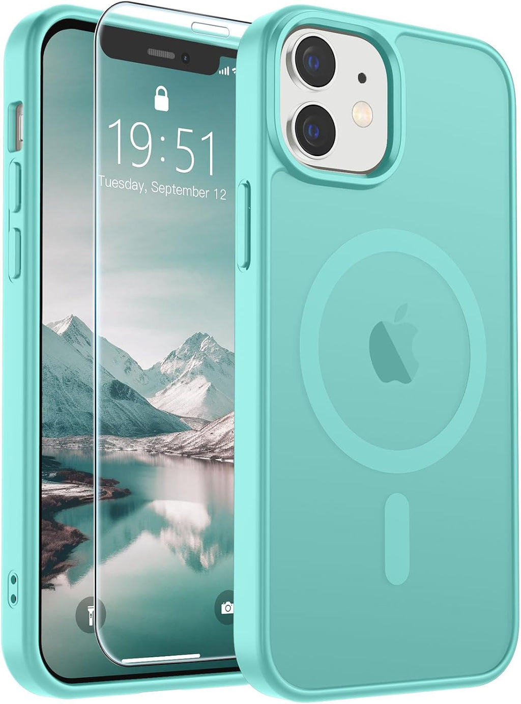 SUPFINE Magnetic for iPhone 16 Case Black