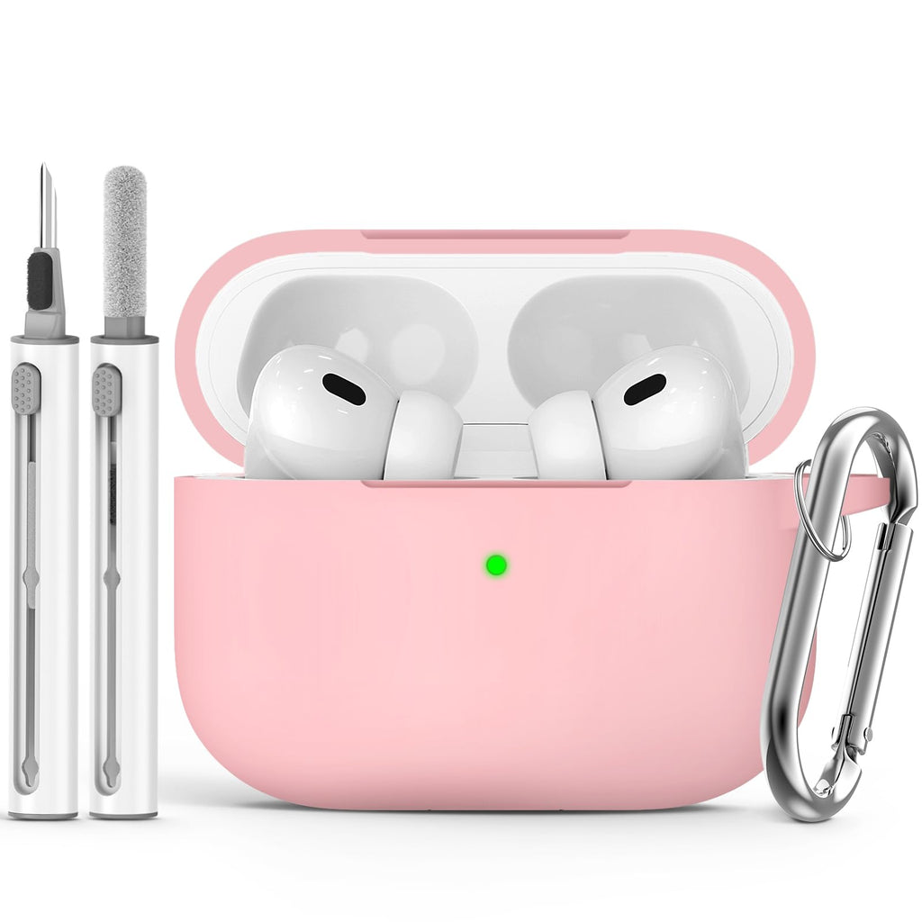 Ljusmicker for AirPods 5/4 Case (2026/2024) with Cleaner Kit,Midnight Blue