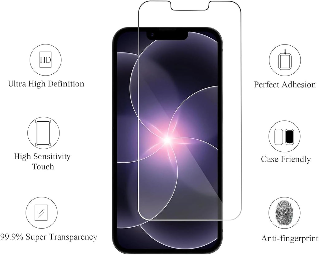 Ailun 3 Pack Screen Protector for iPhone 17e/16e/14/13/13 Pro