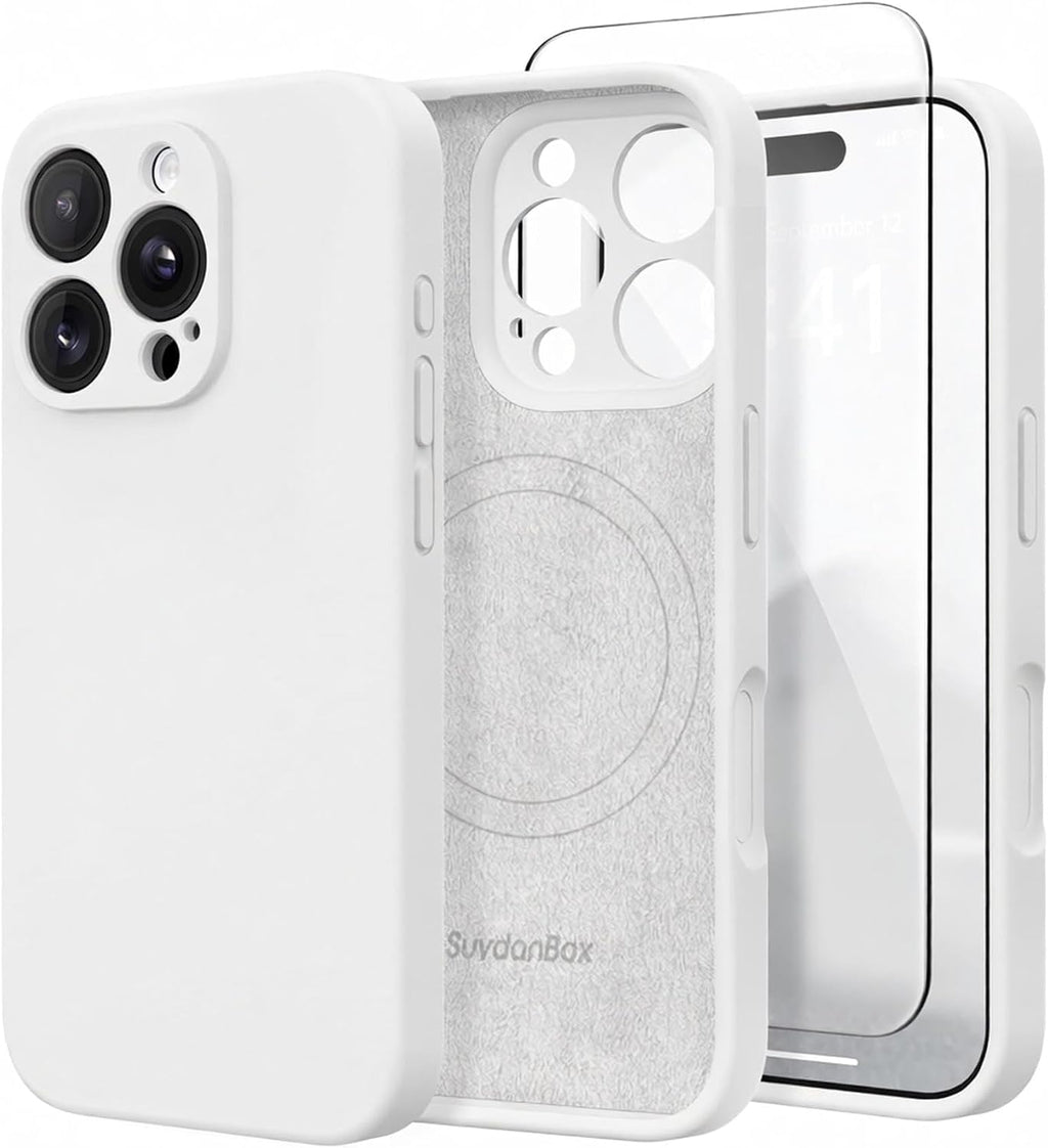 Magnetic for iPhone 18 Pro Max/iPhone 17 Pro Max Case Silicone