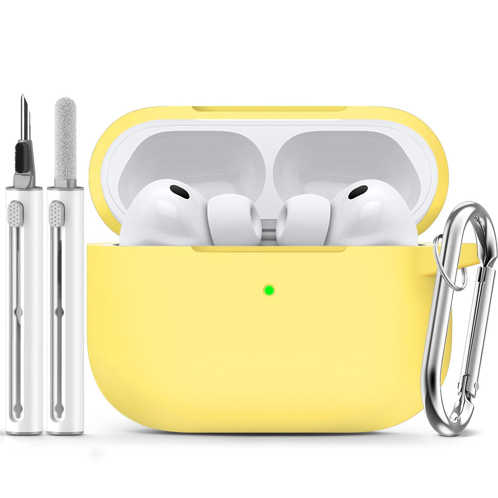Ljusmicker for AirPods 5/4 Case (2026/2024) with Cleaner Kit,Midnight Blue