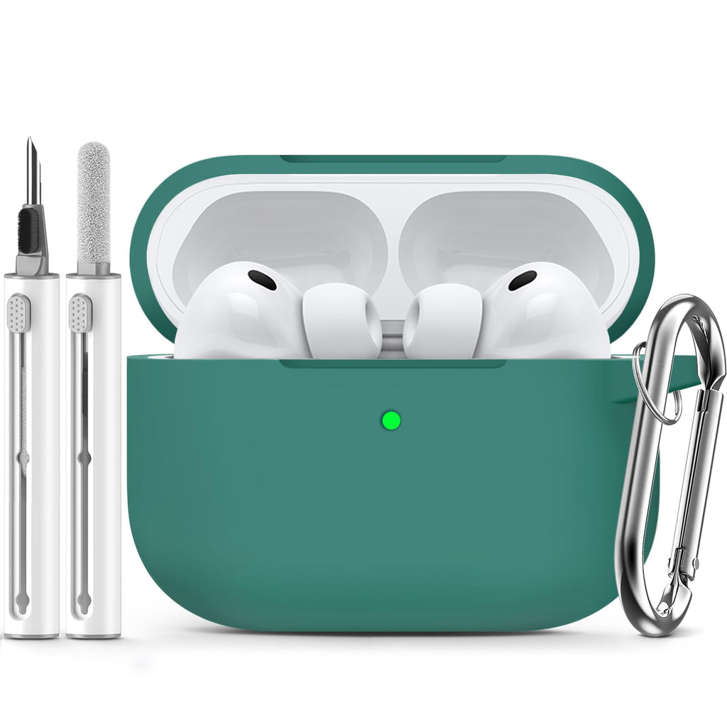 Ljusmicker for AirPods 5/4 Case (2026/2024) with Cleaner Kit,Midnight Blue