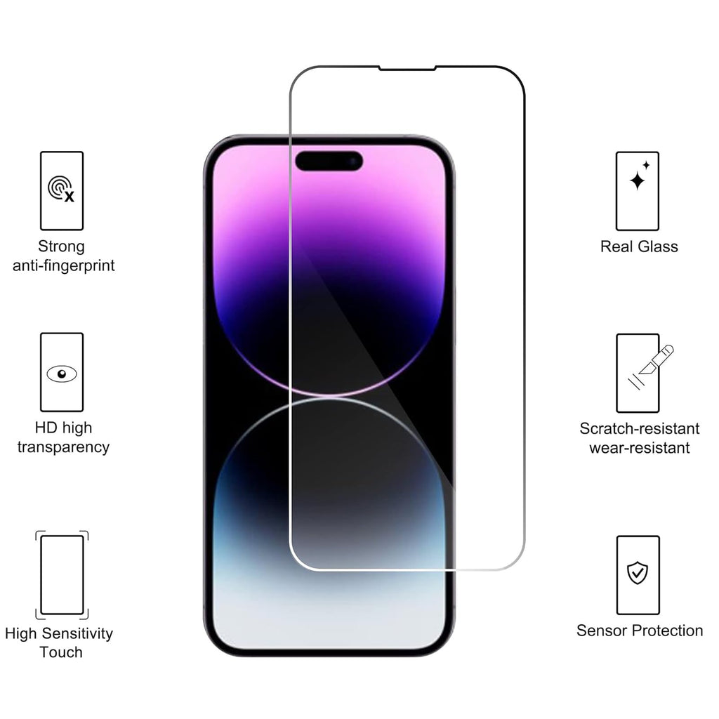 Ailun 3 Pack Screen Protector for iPhone 17e/16e/14/13/13 Pro