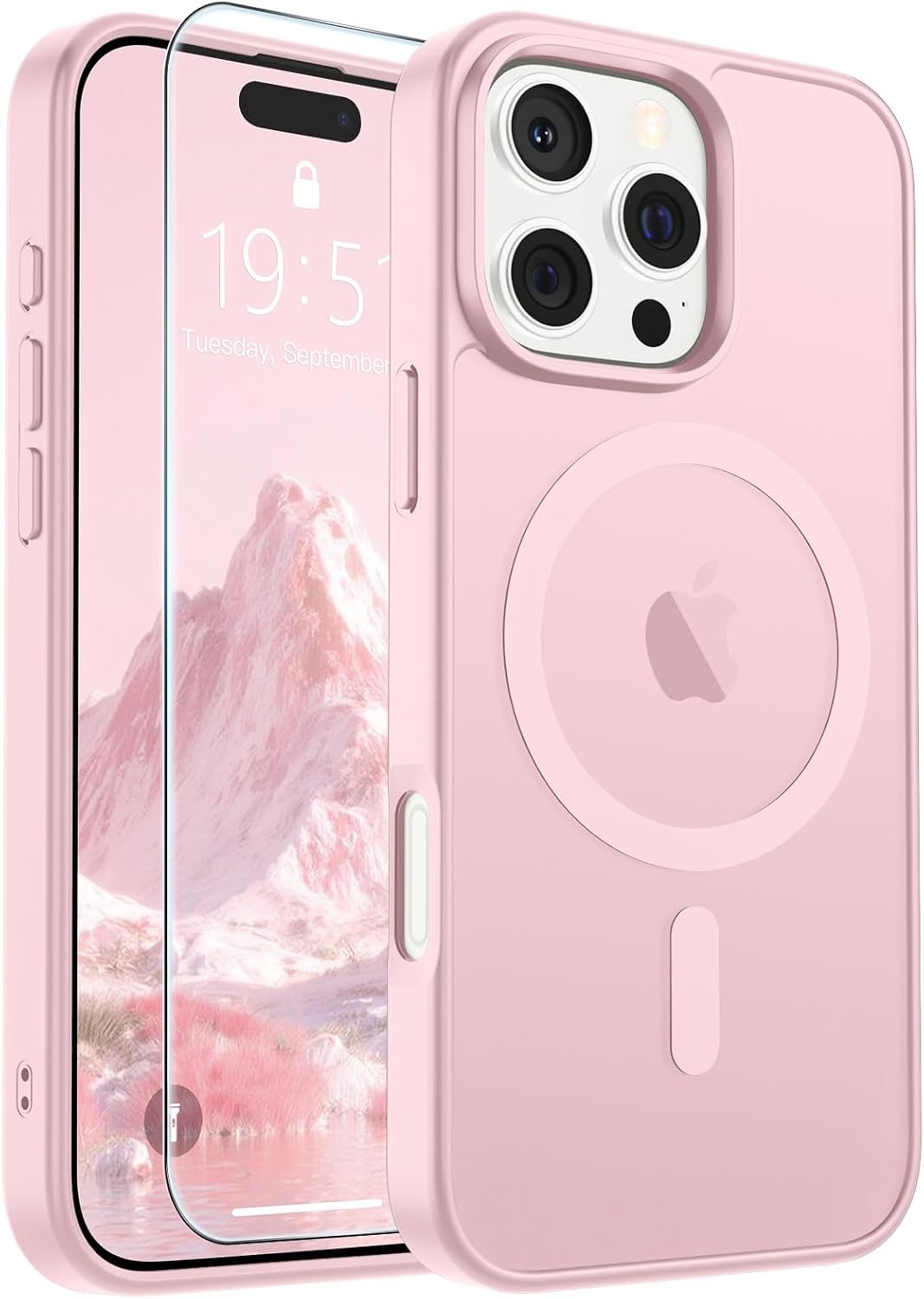 SUPFINE Magnetic for iPhone 16 Case Black