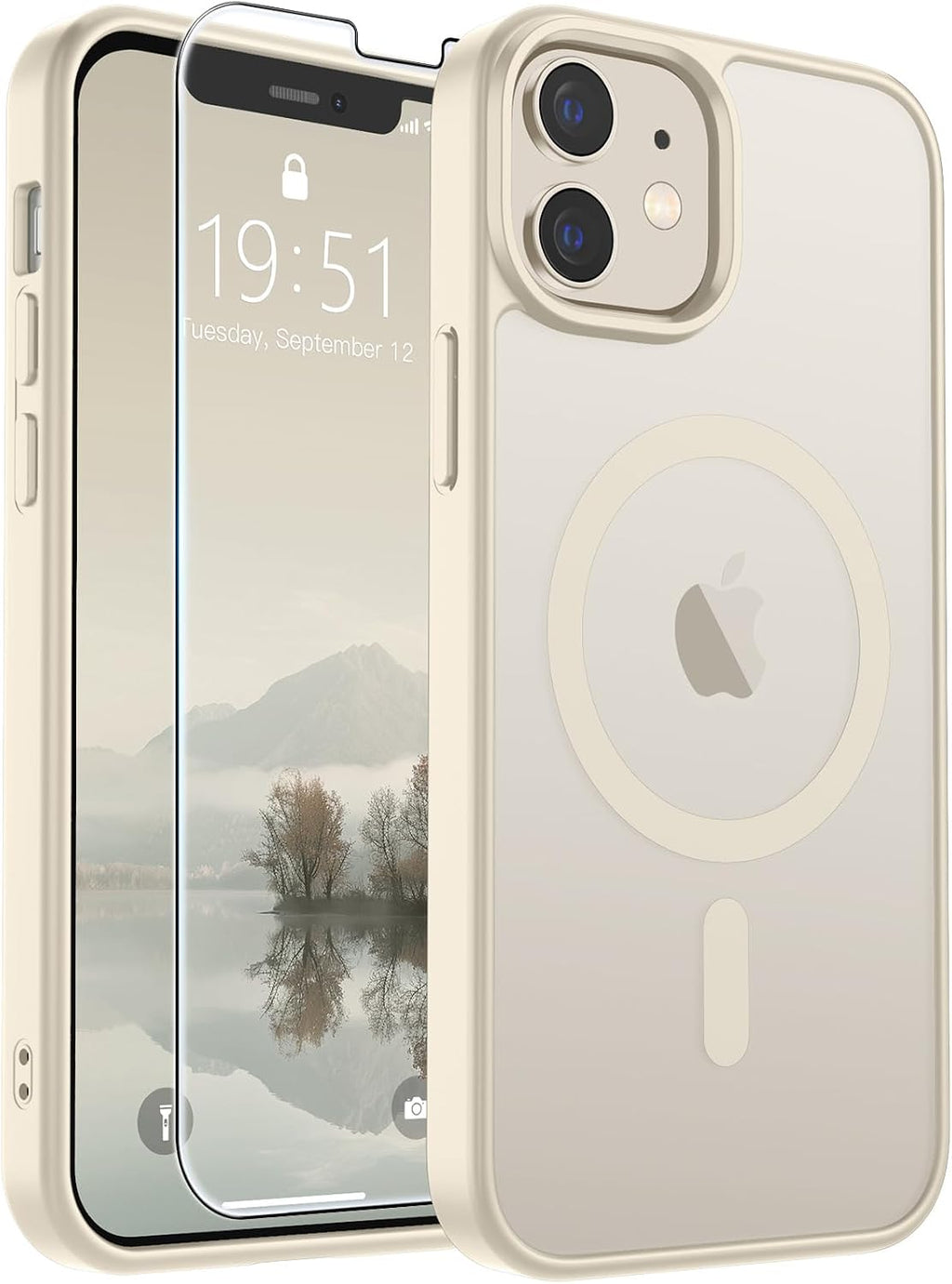 SUPFINE Magnetic for iPhone 16 Case Black