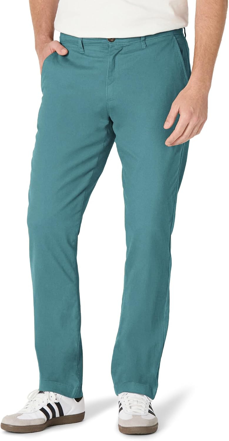 Amazon Essentials Men's Athletic-Fit Stretch Chino Pants, Casual Business Wear