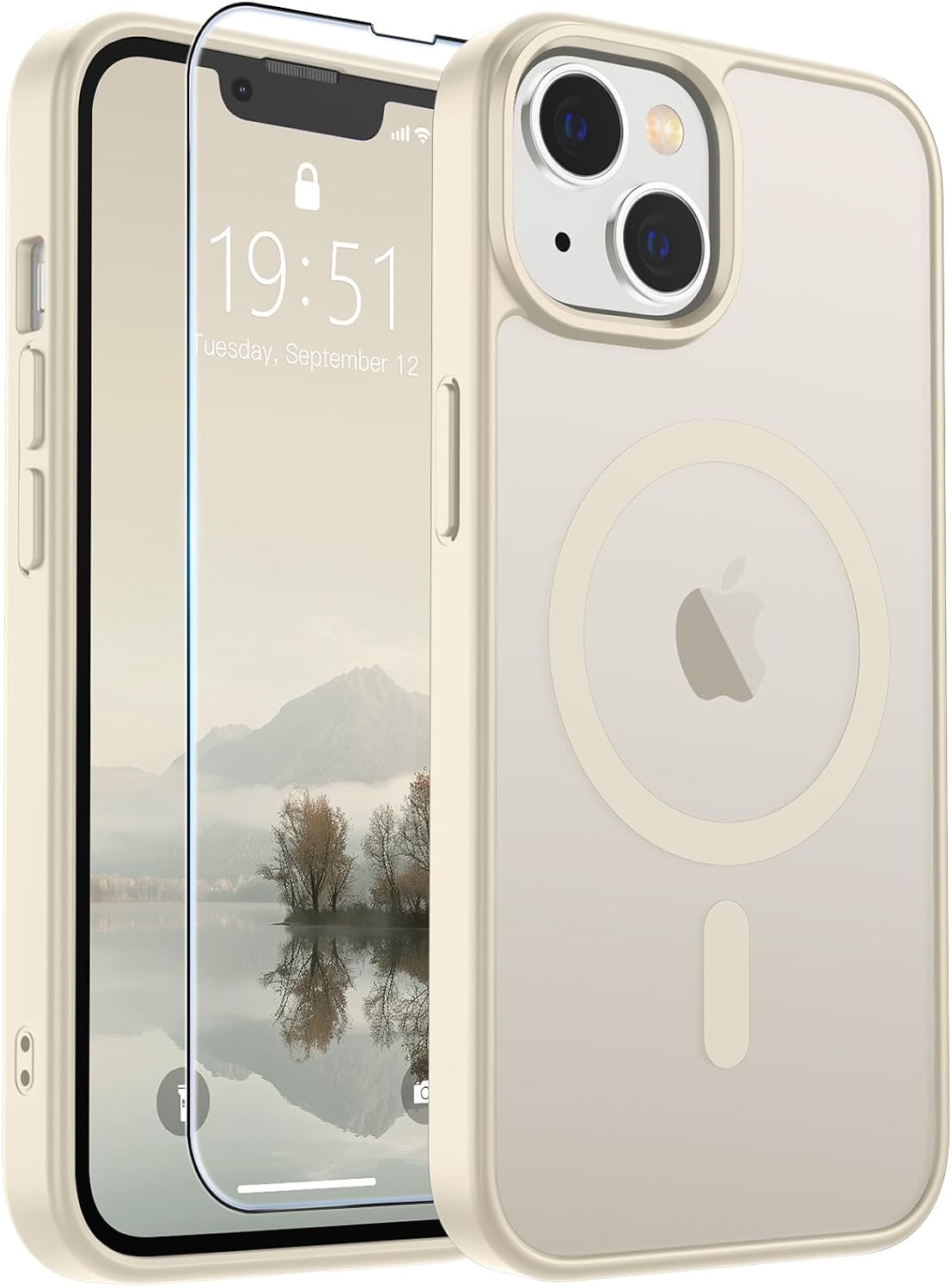 SUPFINE Magnetic for iPhone 16 Case Black