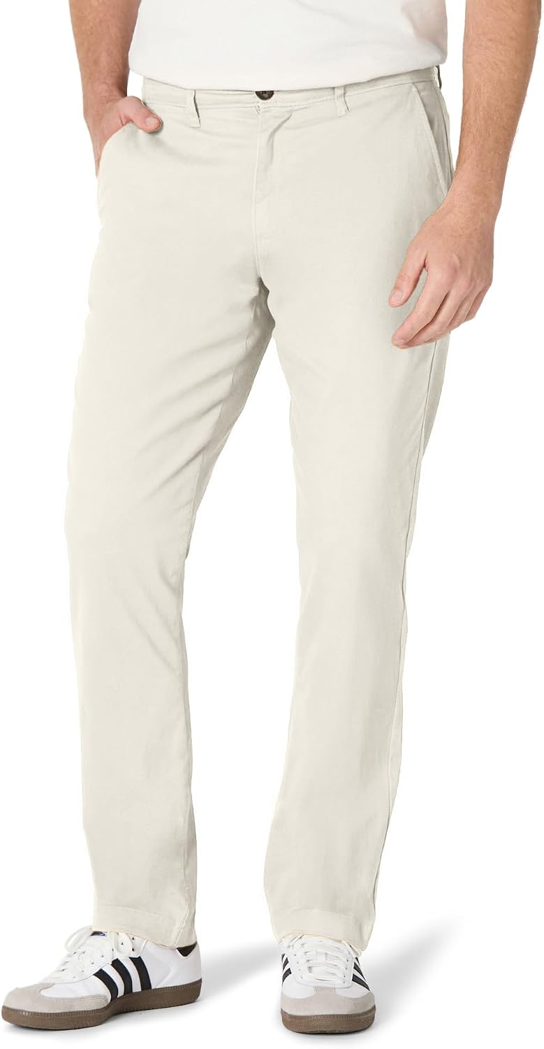 Amazon Essentials Men's Athletic-Fit Stretch Chino Pants, Casual Business Wear