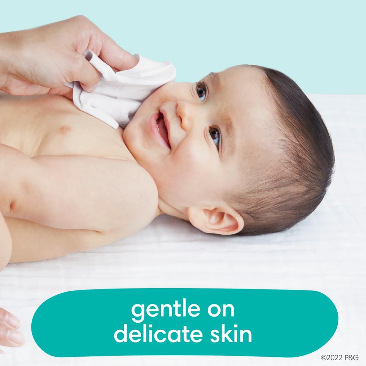 Pampers Baby Wipes, Complete Clean Baby Fresh Scented Wipe, Gently Cleans Head to Toe, 72 Total (1 Flip-Top Packs)
