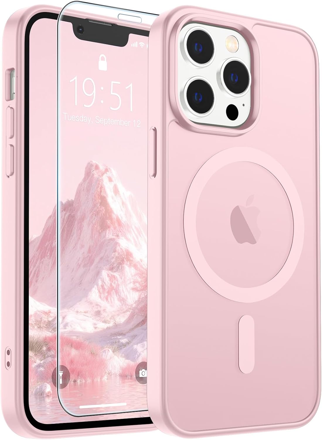 SUPFINE Magnetic for iPhone 16 Case Black
