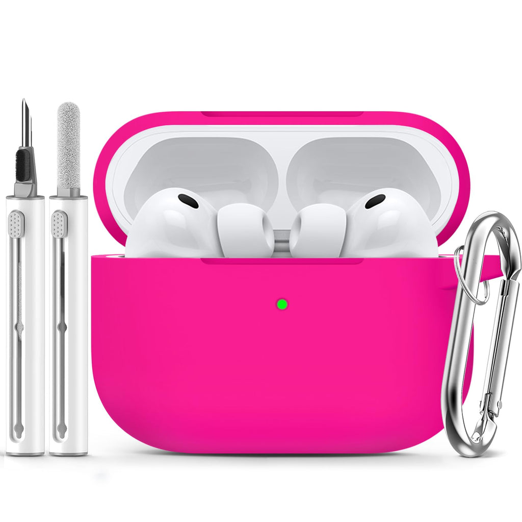 Ljusmicker for AirPods 5/4 Case (2026/2024) with Cleaner Kit,Midnight Blue