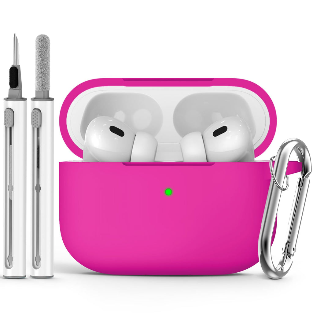 Ljusmicker for AirPods 5/4 Case (2026/2024) with Cleaner Kit,Midnight Blue