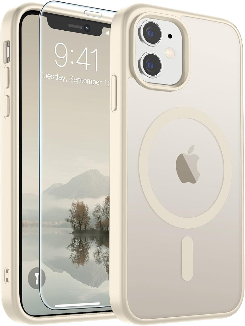 SUPFINE Magnetic for iPhone 16 Case Black