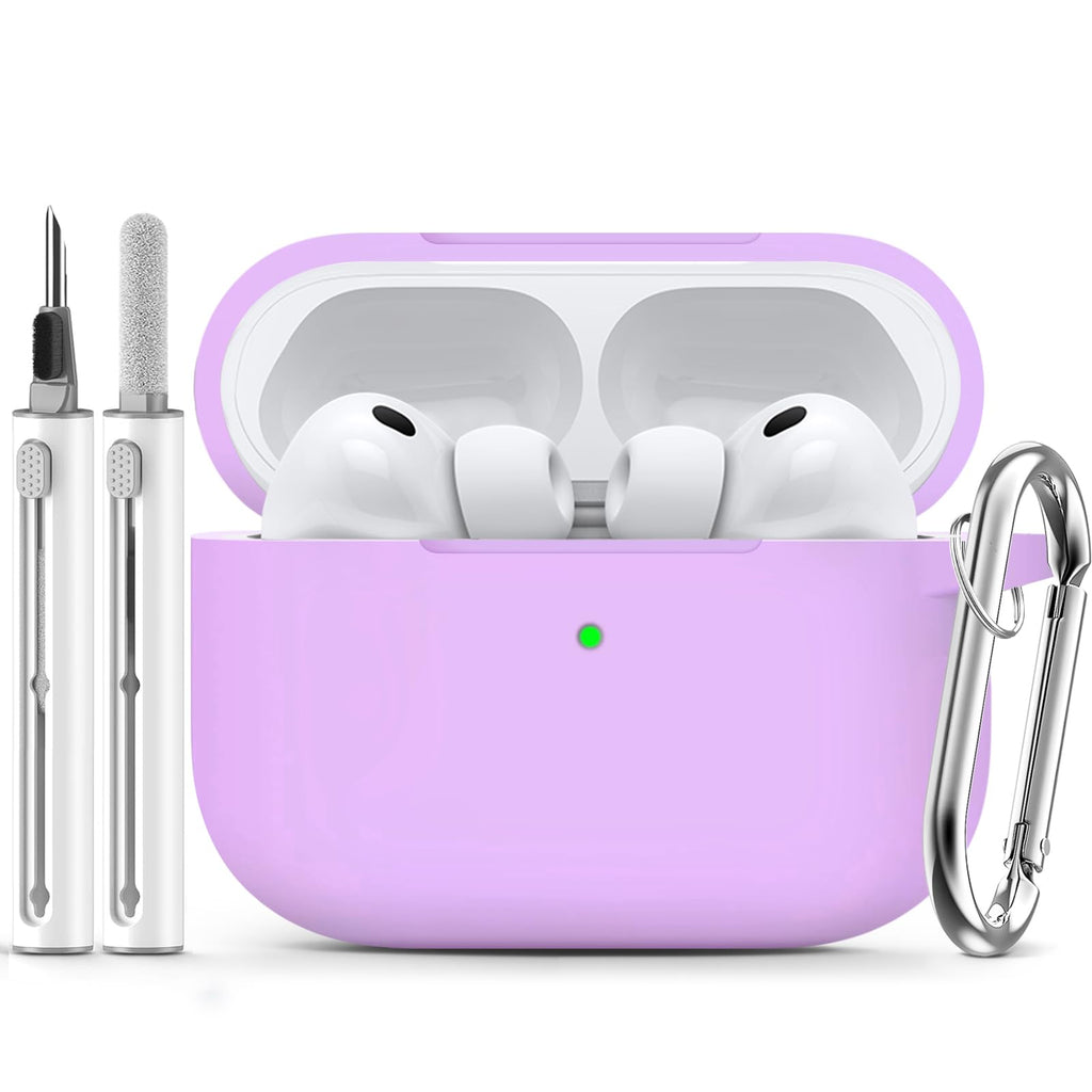 Ljusmicker for AirPods 5/4 Case (2026/2024) with Cleaner Kit,Midnight Blue