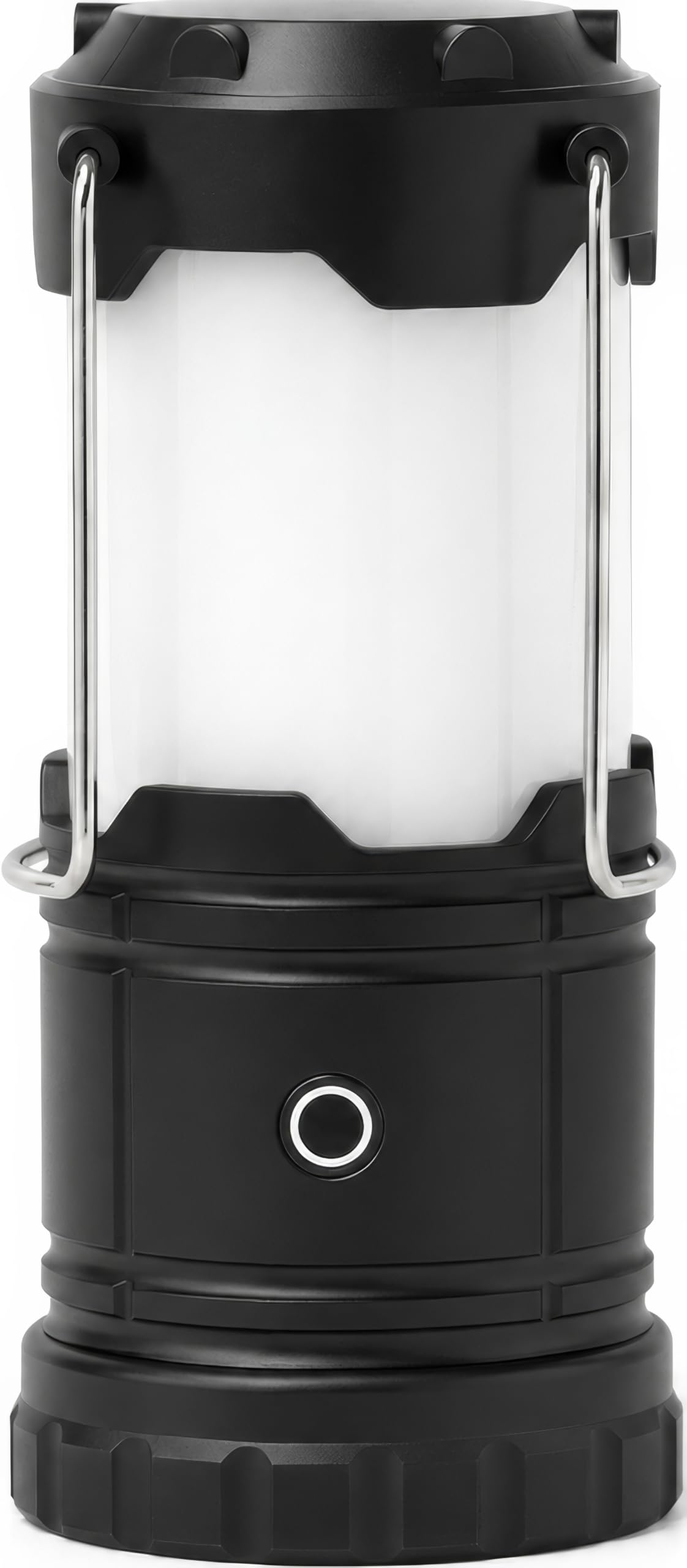 MalloMe Camping Lights LED Lantern Flashlights, Battery Operated Lamp Tent Lanterns for Power Outages, Camping Essentials Outdoor,Home,Emergency Gear, Hurricane Survival (3 AAA batteries not included)