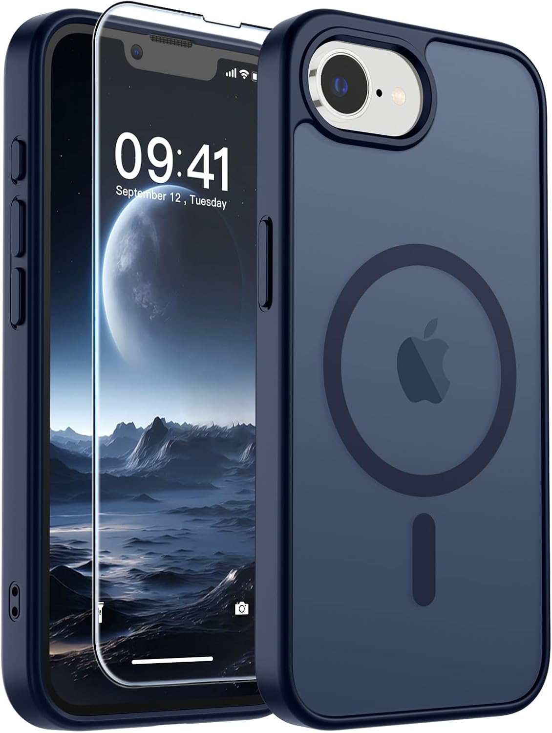 SUPFINE Magnetic for iPhone 16 Case Black