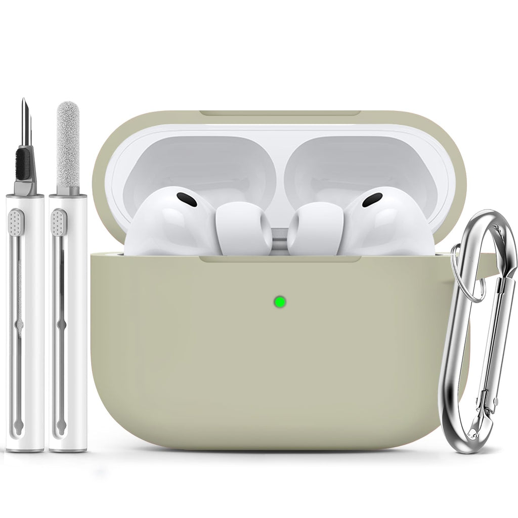 Ljusmicker for AirPods 5/4 Case (2026/2024) with Cleaner Kit,Midnight Blue