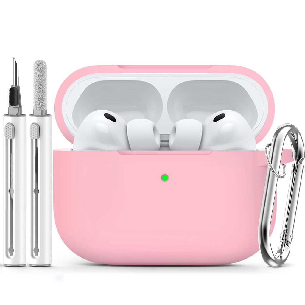 Ljusmicker for AirPods 5/4 Case (2026/2024) with Cleaner Kit,Midnight Blue