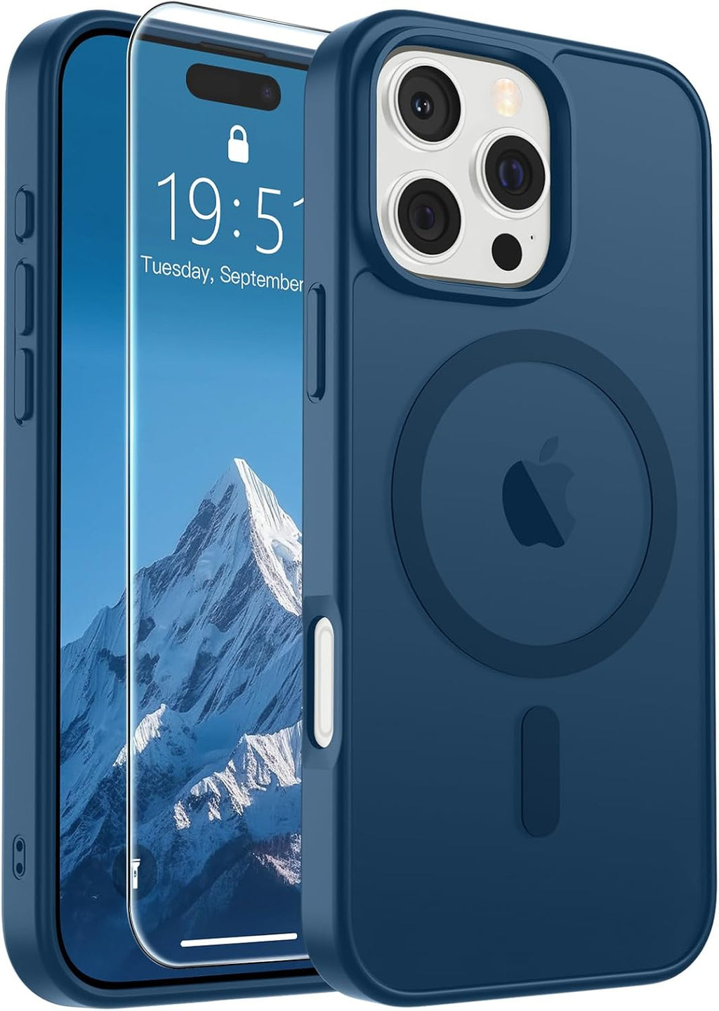 SUPFINE Magnetic for iPhone 16 Case Black
