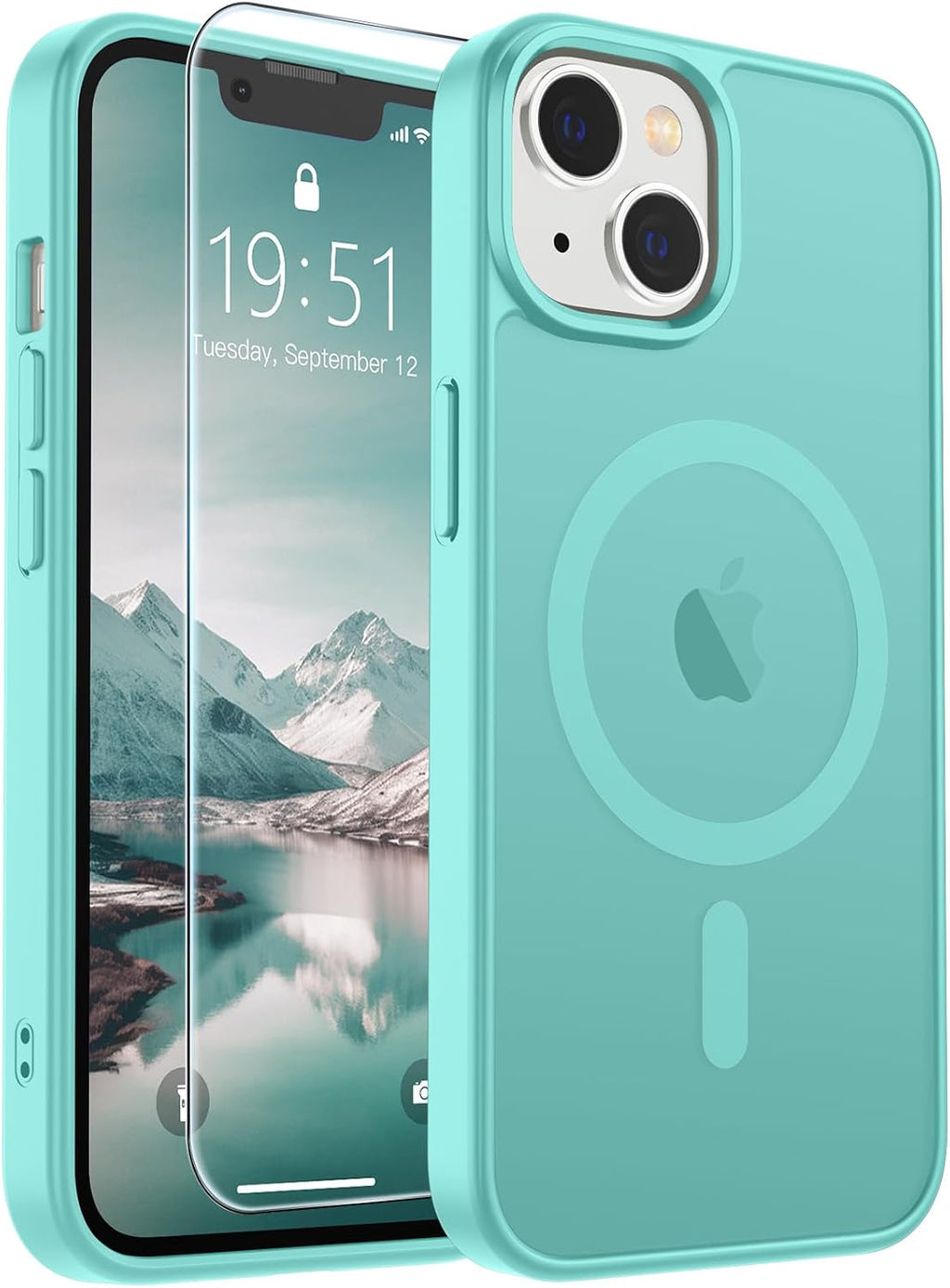 SUPFINE Magnetic for iPhone 16 Case Black