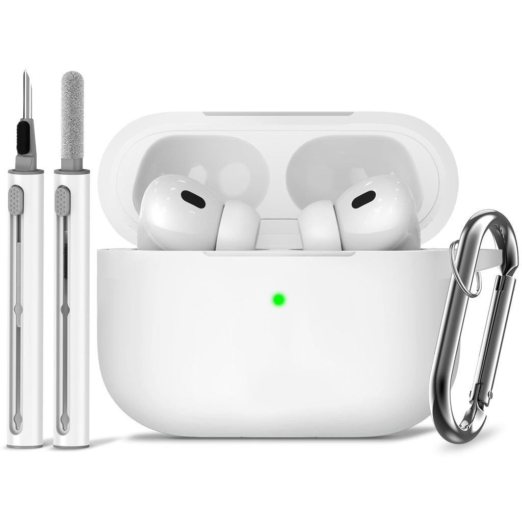 Ljusmicker for AirPods 5/4 Case (2026/2024) with Cleaner Kit,Midnight Blue